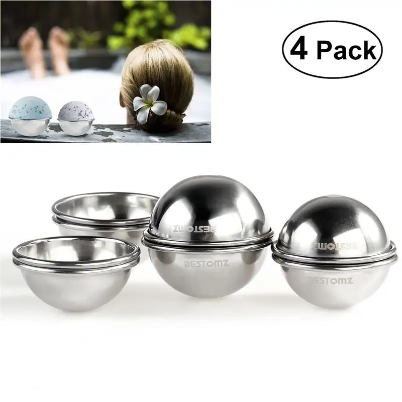 8 шт. нержавеющая сталь форма для ванны бомба купания соляной шар 3D сделай сам