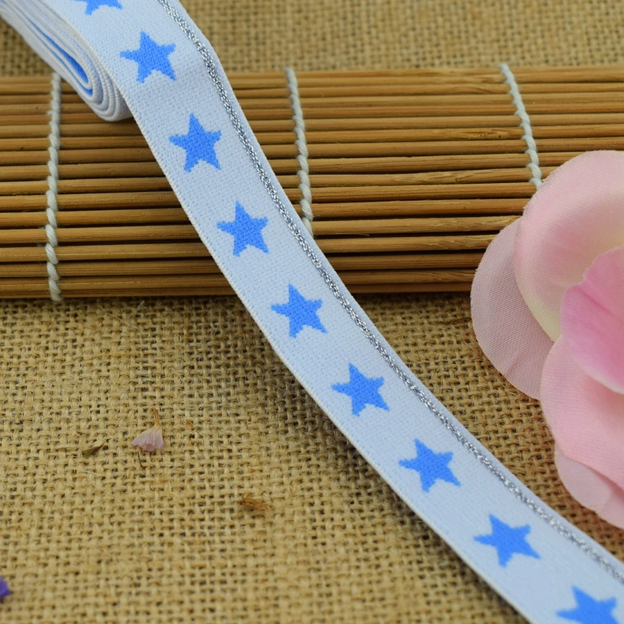 Жаккардовые эластичные ленты #343 одежда детская лента для волос кружевная