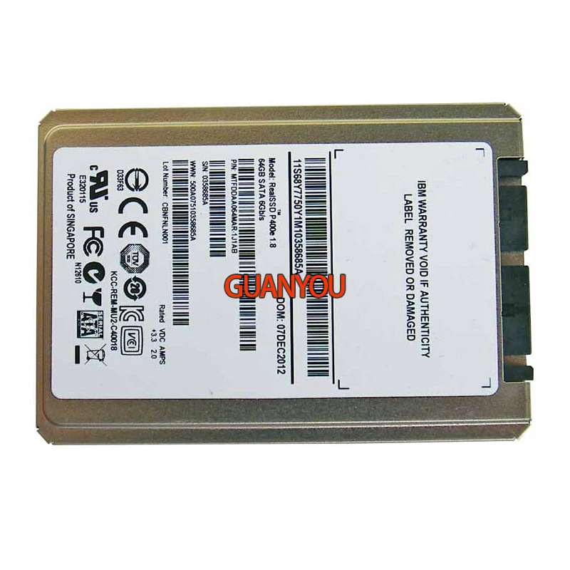 Чтение 430 записи 100M Micron P400e Enterprise Edition 1 8 micro sata 64G SSD sata3 интерфейс - купить по