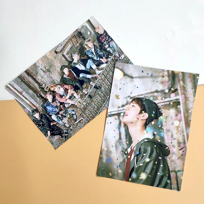 2 шт./компл. Kpop Bangtan Boys Love Yourself New Photo альбом HD постер настенный стикер s клейкий обои