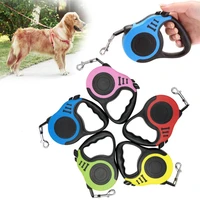 automatic retractable dog leash 3m5m extending nylon dog traction rope puppy cat walking flexible lead leashes pet supplies