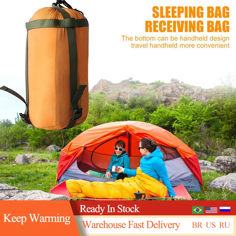 

Compression Sack Sleeping Bag Stuff Sack Waterproof Ultralight Outdoor Storage Bag Space Saving Gear Camping Hiking Backpacking