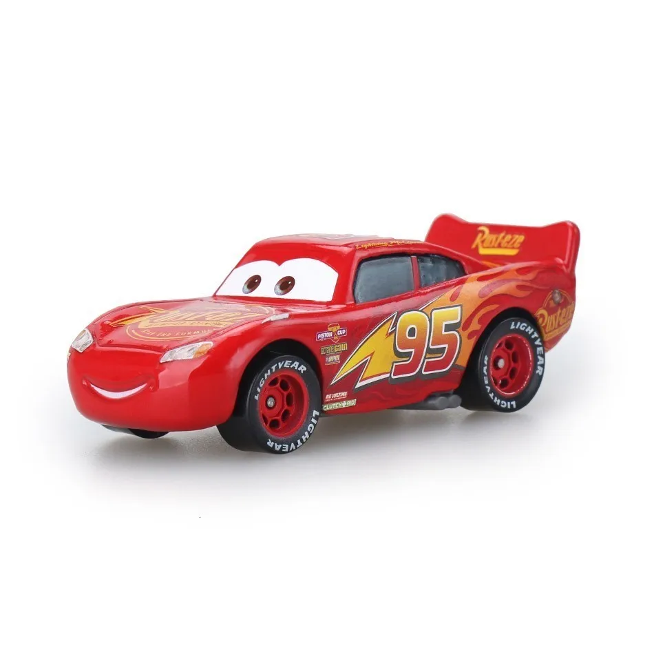 04 Disney Pixar Cars 2 3 Lightning 40 стиль Mcqueen Mater Jackson Storm Ramirez 1:55 литой автомобиль металлический сплав мальчик детские игрушки подарок - Цвет: 04