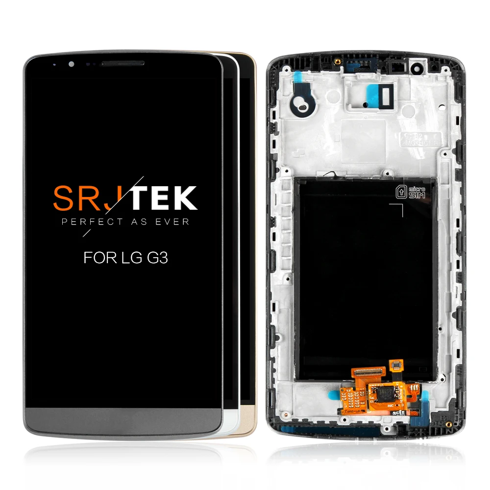 5 &quotЭкран для LG G3 ЖК дисплей кодирующий преобразователь сенсорного экрана в