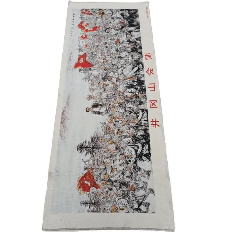 

Китайская вышивка танка шелковое соединение ручной работы в jinggangshanживописи