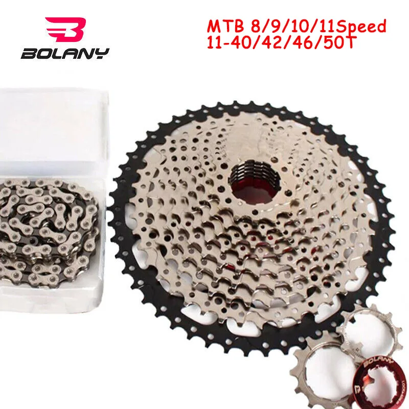 

Обгонная муфта BOLANY 8S, 9S, 10S, 11S, для горного велосипеда 11-40/42/46/50T