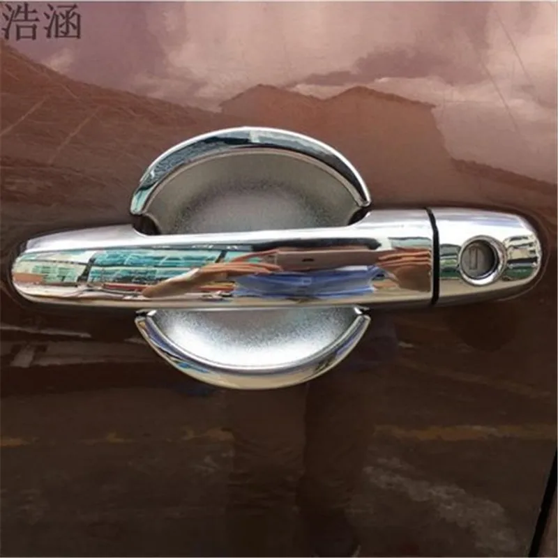

Car-styling For Toyota RAV4 2014-2019 ABS Chrome Door Handle Bowl Door handle Protective covering Cover Trim