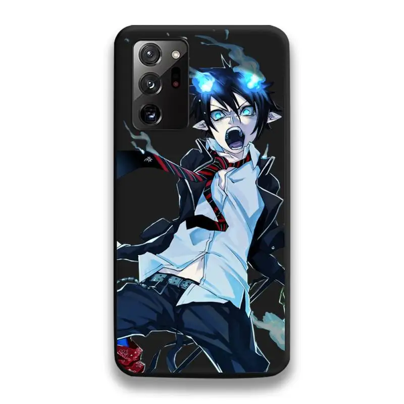

Anime Blue Exorcist Rin Okumura Phone Case For Samsung Galaxy Note20 ultra 7 8 9 10 Plus lite M51 M21 M31 J8 2018 Prime