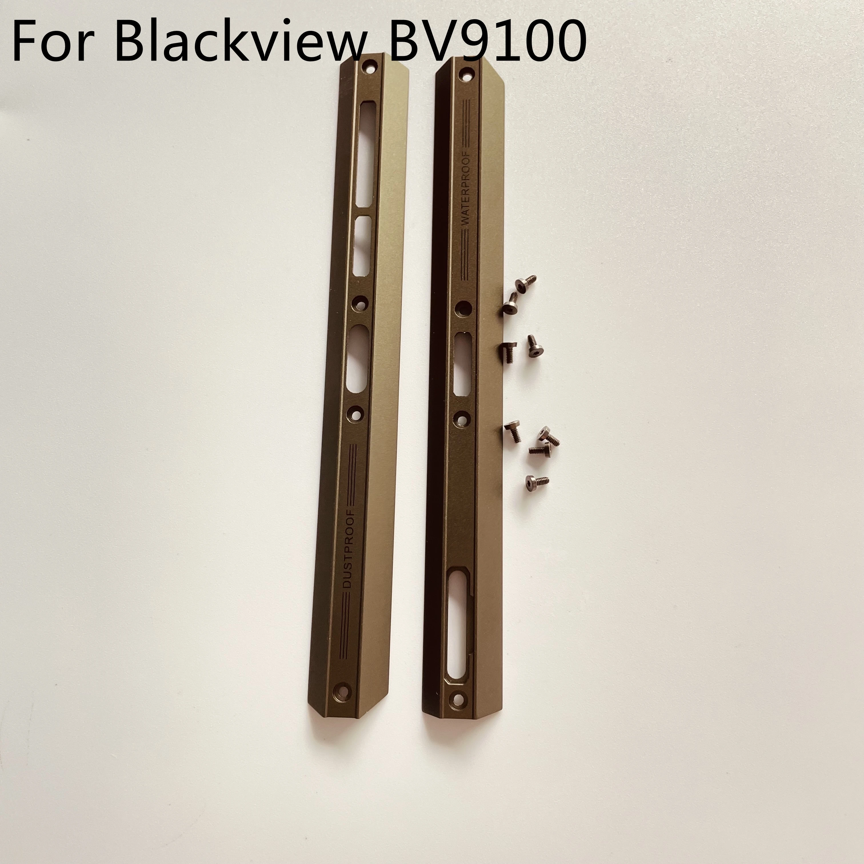 Blackview BV9100 Обрезка боковой стороны телефона задняя крышка + винты для Blackview BV9100 MTK6765 6,3 '1080x2340 Бесплатная доставка