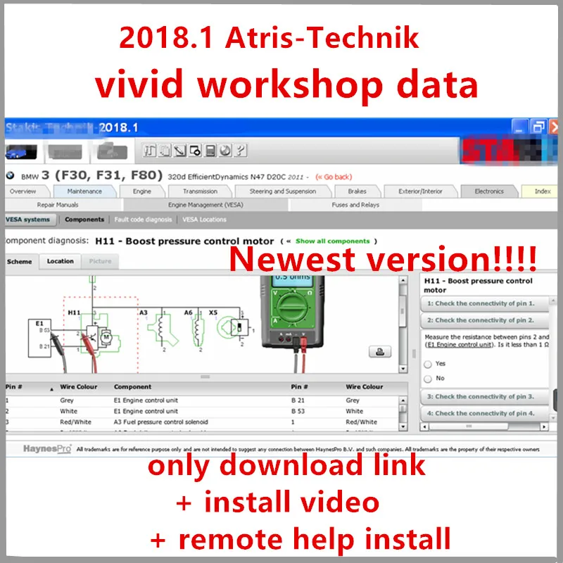 2021 лучшая мастерская гаража автомобильная яркая данных 2018 1 в (Stakis-Technik) для