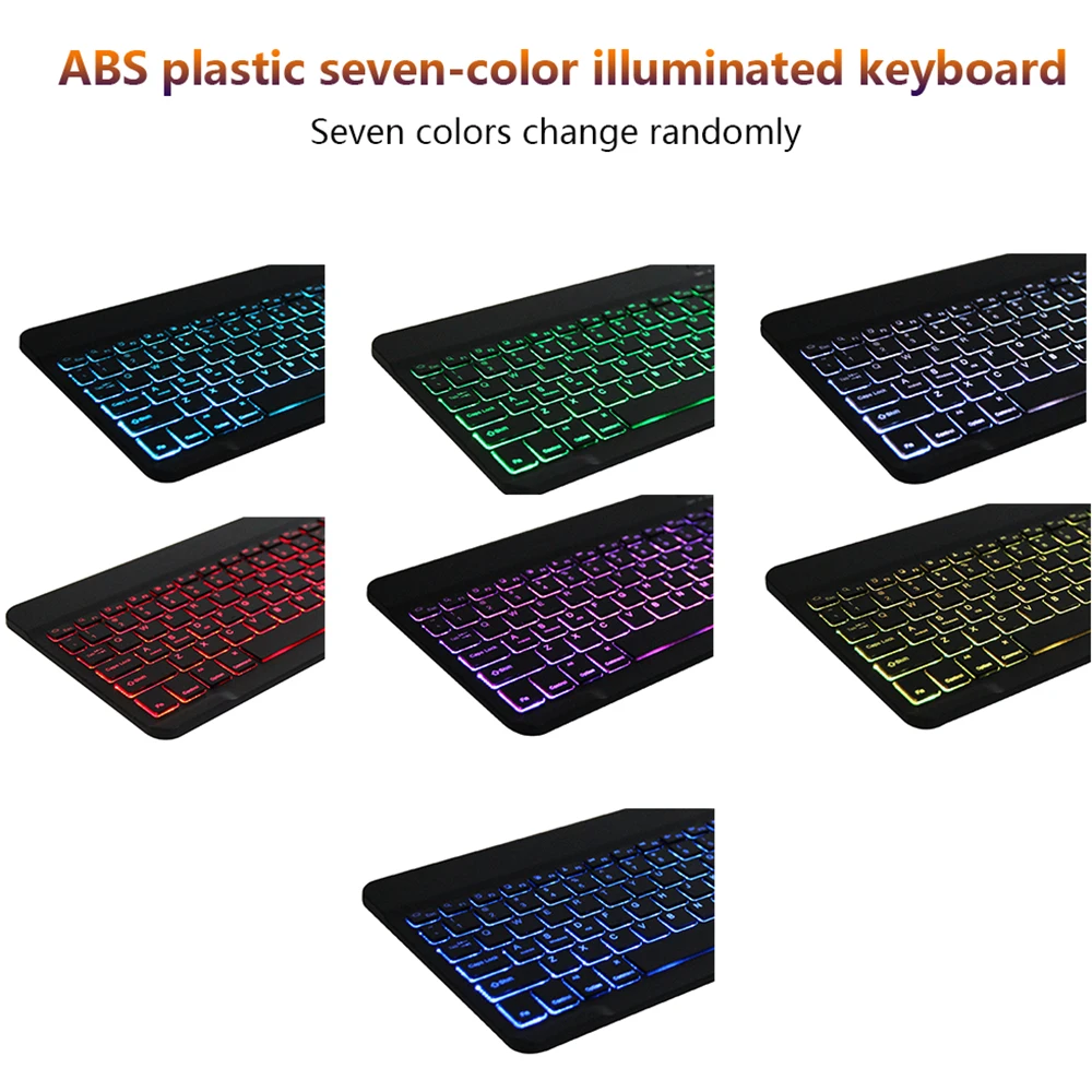 

Keyboard PC Case For Samsung Galaxy Tab A7 10.4 2020 Detachable Bluetooth Keyboard With Backlit Cover For Samsung Tab A7 T500
