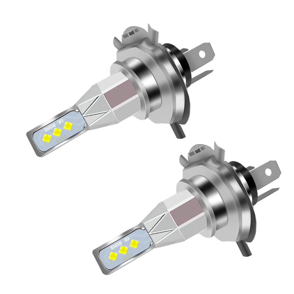 

2Pcs LED Turbo Car Headlight Bulbs 3000K 6000K 4300K 9005 HB3 9006 HB4 H8 H4 H7 H11 H1 Auto Lights Automobile Driving Fog Lamp