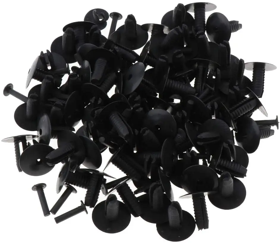 Пластиковые зажимы для автомобиля крепеж Push-типа бампера заклепки автомобильные