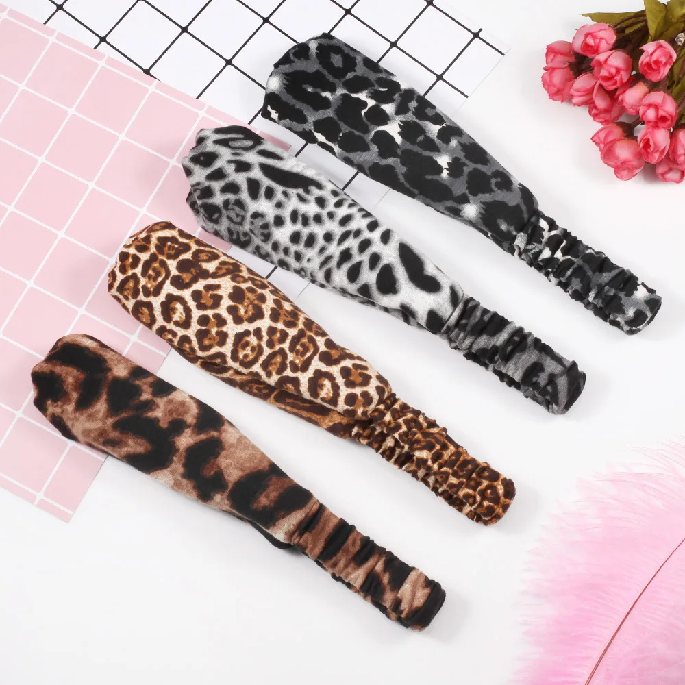 Широкий край кешью с принтом Полумесяца повязка на голову хиджаб теплая шаль