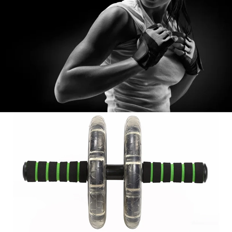 

448D Roller Wheel Abdominal Exercise Kit Home Gym Equipment for Men Women Core Strength & Abdominal Exercise Workout
