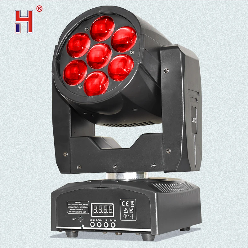 Светодиодное оборудование для ночной сцены Подвижная головка мытья