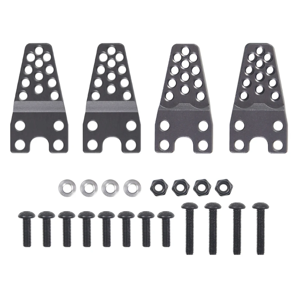 4 шт. регулируемый амортизатор Стенд кронштейн обновленные части 1/10 RC Гусеничный