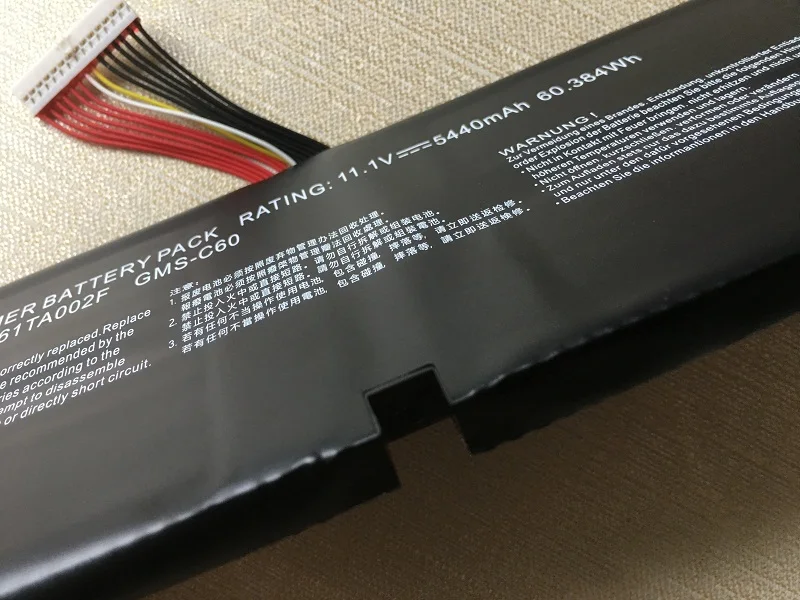 Аккумулятор SupStone для ноутбука Raze Blade R2 GMS-C60 дюйма 17 3 2012 961TA002F RZ09-00830 RZ09-0071 |