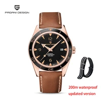 2021 new pagani design mens luxury mechanical watch sapphire glass 200m automatic waterproof clock mens business watch relogio