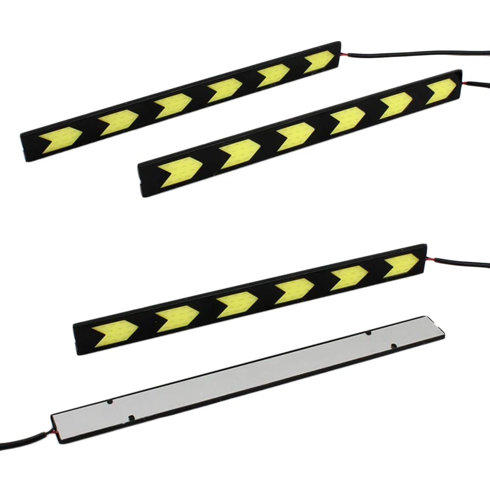 

1 Pair Anti-collision Super bright LED Car Auto DRL Parking Driving Daytime Running Lamp Fog Light Head Lamp 6 LED DRL Daylight