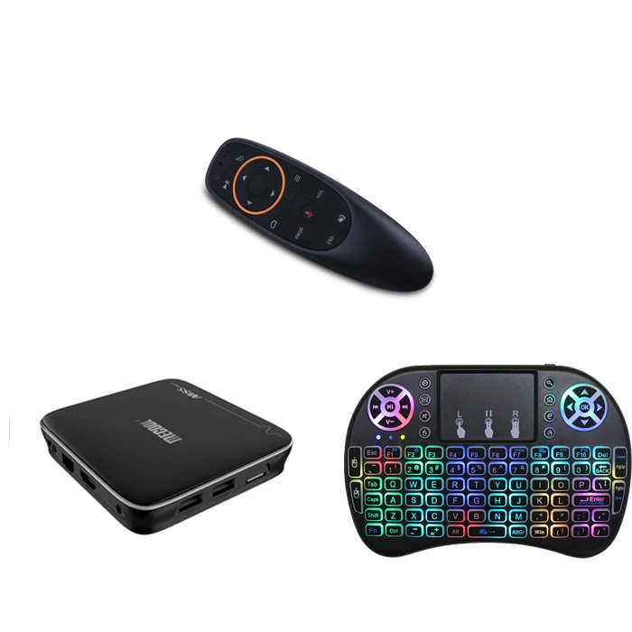 TV BOX-I8-G10 Mecool tv box M8s Pro+ Android 7,1 tv box 2G DDR3 16G rom 2,4G wifi медиаплеер USB Blutooth Голосовое управление Smart home телеприставка - Цвет: TV BOX-I8-G10