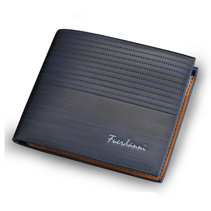 Модные мужские кошельки мужской кожаный кошелек короткий маленький тонкий