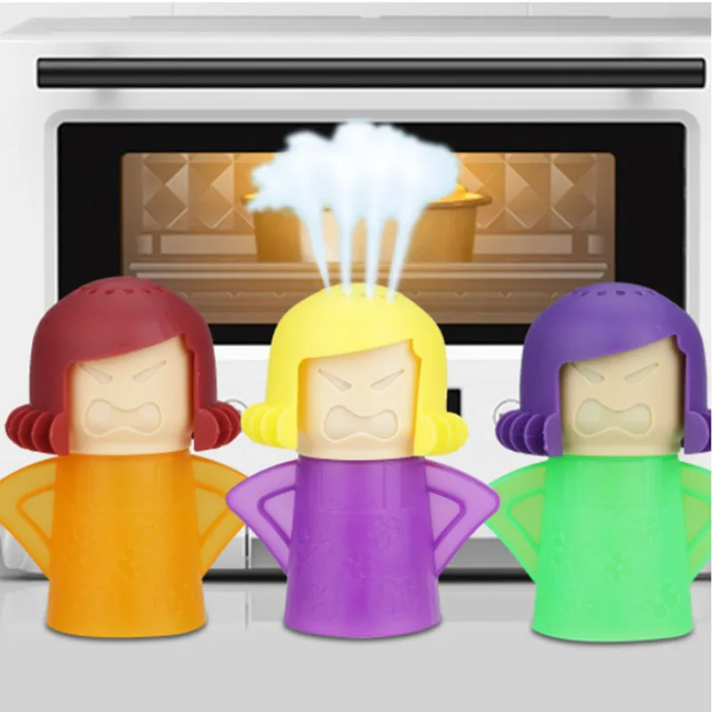 Креативный очиститель для микроволновой печи от грязи и домашний дезодорирующий