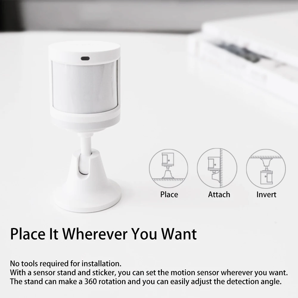 Датчик человеческого тела Xiaomi Aqara ZigBee умный датчик движения беспроводное