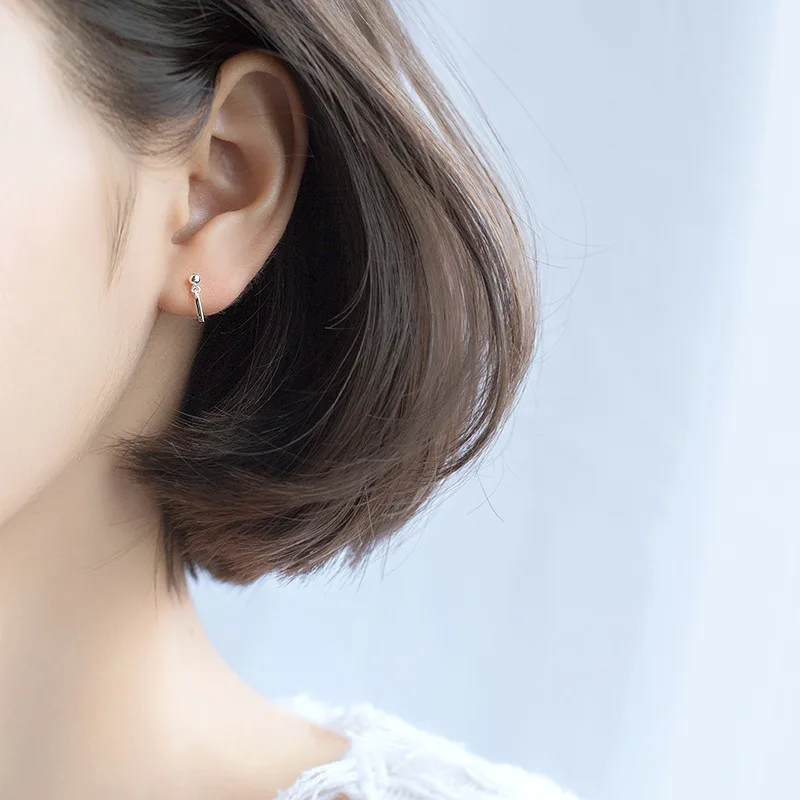 Trusta 2018 новый 100% 925 стерлингового серебра серьги серебристого цвета Бижутерия