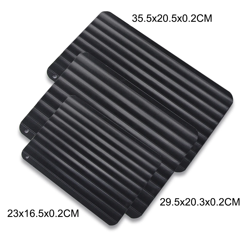 

3 size Fast Defrosting Tray Thaw congealed Food Meat Fruit Quick Defrosting Plate Board Defrost Kitchen Gadget Tool