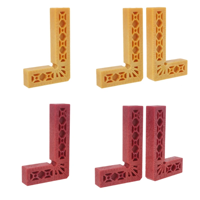 

Right Angle Corner Clamps 90 Degree Positioning Squares Plastic Woodworking Tool for Carpenters for Men Father Dad