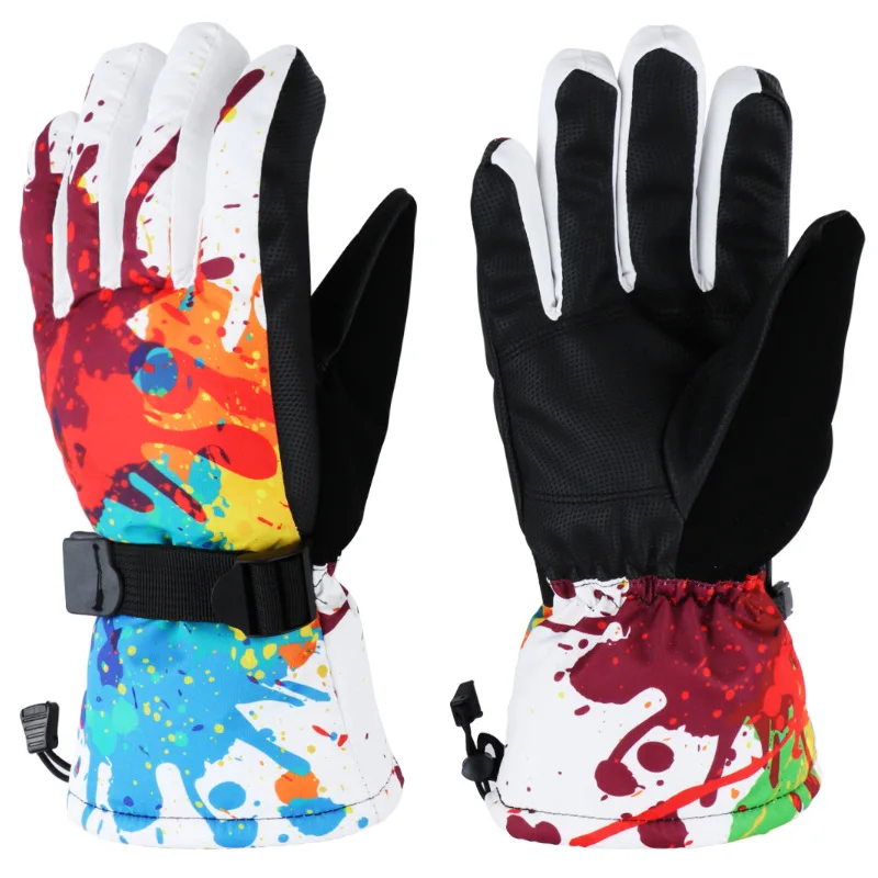 Профессиональные лыжные перчатки для взрослых и подростков сноуборда