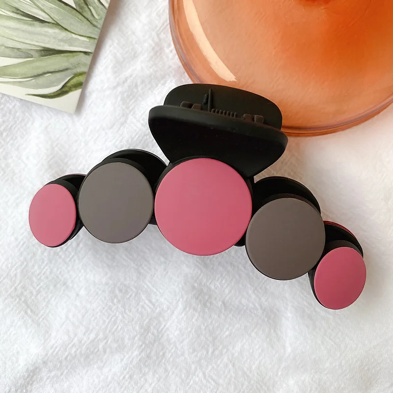 

Net red hair clip grasping clip large hair volume more Korean simple grasping clip medium back head plate hair clip headdress