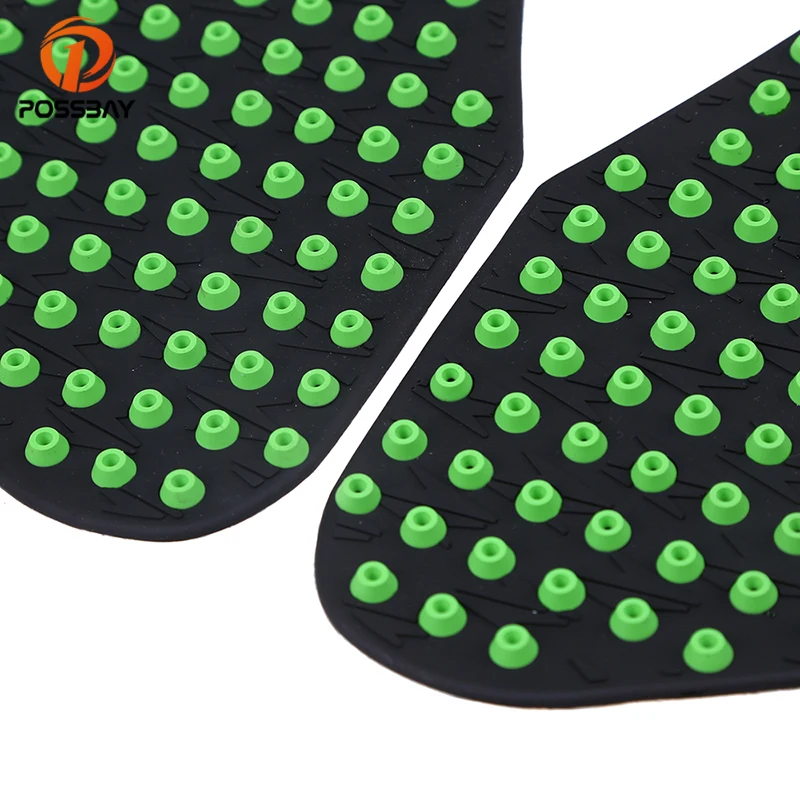

POSSBAY Motorcycle Anti Slip Tank Sticker Scooter Fuel Gas Tank Knee Grip Traction Side Decals Universal for Most Motor Stickers