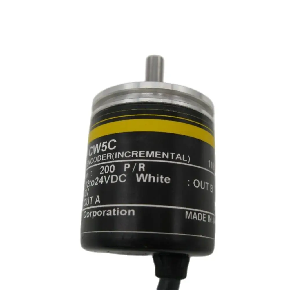Omron E6A2-CW5C CW3C инкрементный датчик с твердым валом Выход NPN 100 200 300 360 500PPR импульсный