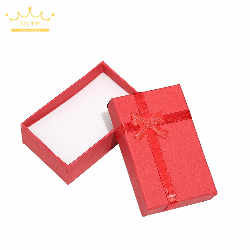 Оптовая продажа комплектов ювелирных изделий разных цветов коробка для