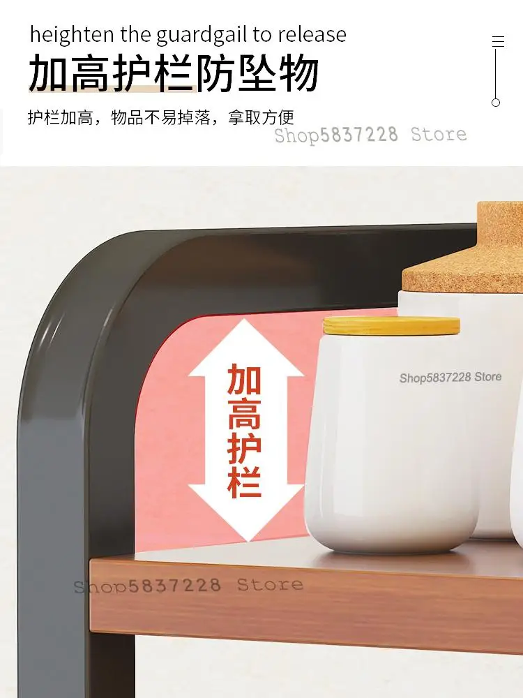 Кухонная стойка для микроволновой печи многоярусная хранения духовки приправ