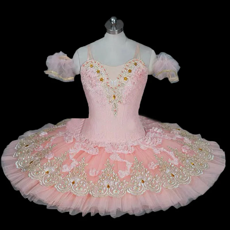 Балетное платье-пачка для девочек профессиональное балетное платье с лебедем