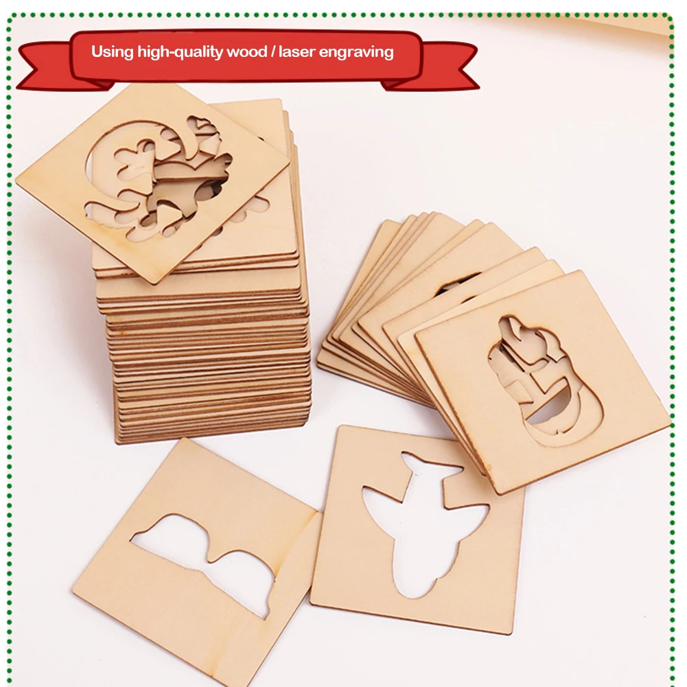 50 шт. трафарет граффити для раскрашивания творческие рисования шаблоны раннего