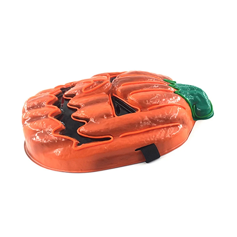 Хэллоуин СВЕТОДИОДНЫЙ элемент с холодным светом Тыква Голова ужаса светящаяся