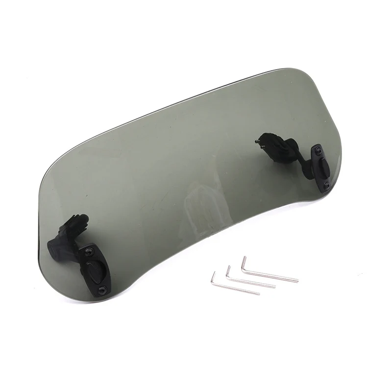 

Air Deflector Motorcycle Windshield Adjustable Windscreen Extension Airflow Wind Deflector Motorcycle Accessories