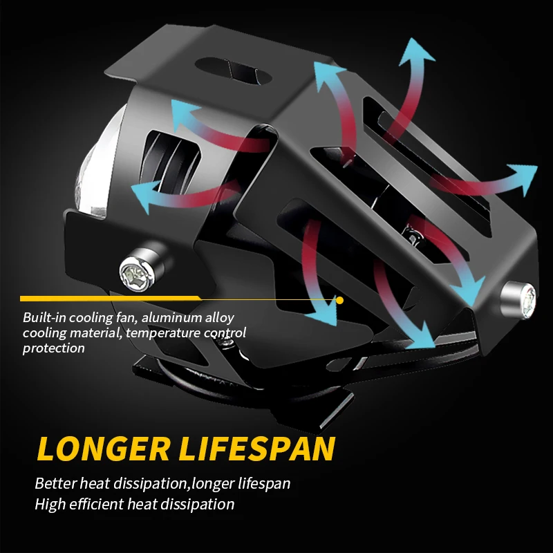 Передсветильник фара для мотоцикла U5 задняя фасветильник 12 В универсальная