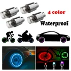 2 шт. пылезащитный колпачок для клапана мотоцикла велосипеда спицевые светодиодные фонарики автомобильные стержни клапана крышка s Аксессуары для колесных шин водонепроницаемая лампа