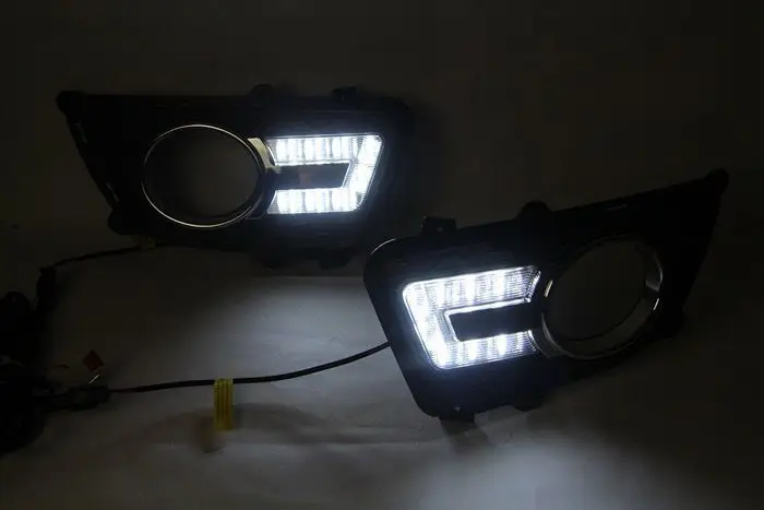 

LED Daytime Running Light For Kia Sportage 2009 2010 Dimming Style Relay Waterproof ABS 12V Car LED DRL Lamp Daylight 2PCS