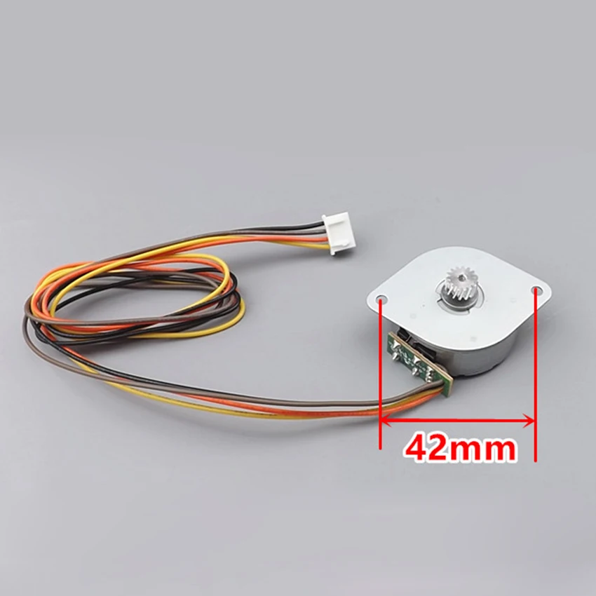 

35 Stepper Motor 2 Phase 4 Wire Step Angle: 7.5 Degree Micro Stepping Motor With 12 Gears 0.4 Model Shaft Diameter 2mm DIY Motor