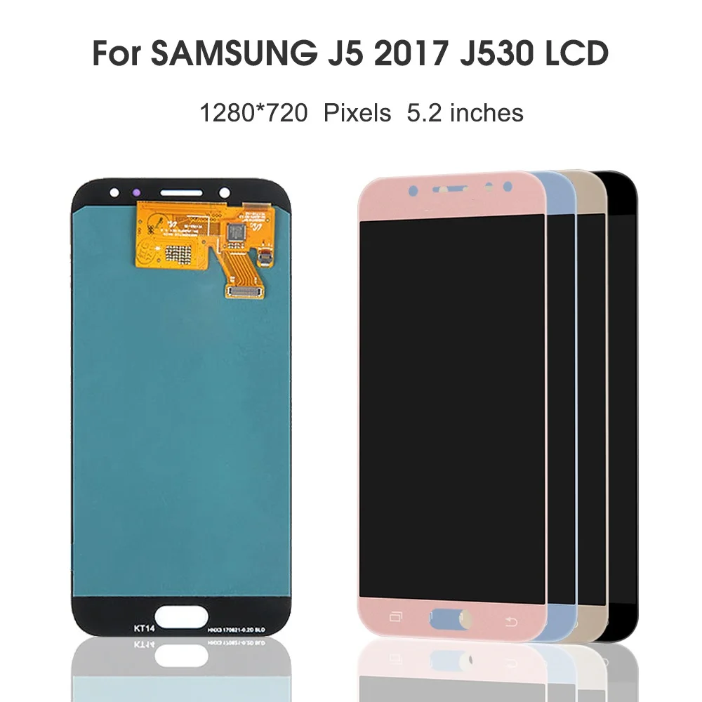 

Сменный дисплей SUPER AMOLED для SAMSUNG Galaxy J5 2017 J530 J530F, сенсорный экран с дигитайзером в сборе с инструментом