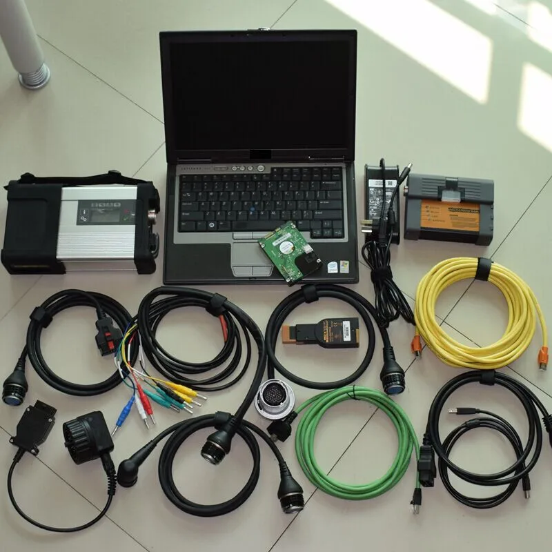 Mb Star c5 для Bmw Icom a2 B C 2 в 1 программное обеспечение Hdd ТБ одном ноутбуке D630 Ram 4g