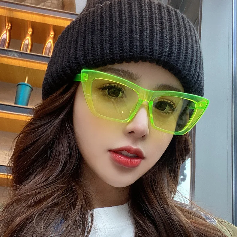 

Fashion Square Sunglasses Women Designer Luxury Man/Women Cat Eye Sun Glasses Classic Vintage UV400 Outdoor Oculos De Sol