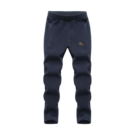 908 Dark blue Мужские полярные флисовые тренировочные штаны осень зима матовый пот брюки утепленные повседневные длинные брюки плюс размер XXXXL Мужская одежда - Цвет: 908 Dark blue