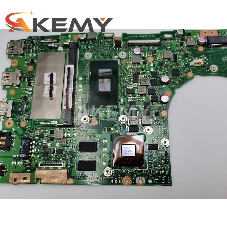 jiansu new k401uq 8gb rami7 6500u 920mx gpu motherboard for asus k401ub k401u a401u k401uq k401uqk laotop mainboard motherboard free global shipping